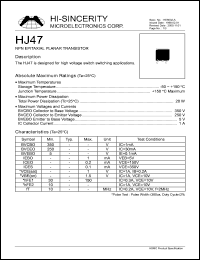 HJ47 Datasheet
