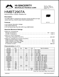 HMBT5087 Datasheet
