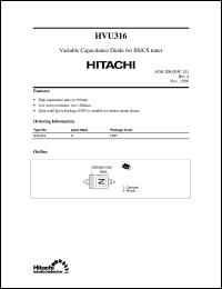 HVU316 Datasheet