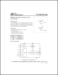 RX-2B Datasheet