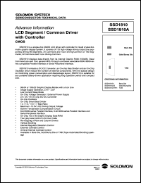 SSD1809TR Datasheet