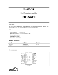 HA17741PS Datasheet
