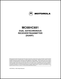 MC68HC2681FN Datasheet