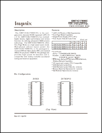 GM71CS17800CT-5 Datasheet