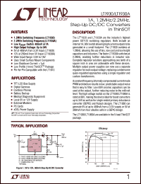 LT1930AES5 Datasheet