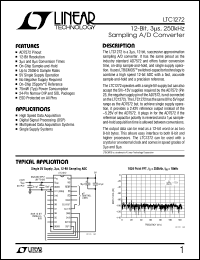 LTC1272-3ACN Datasheet