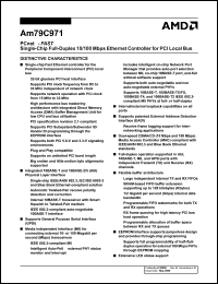 AM79C973VCW Datasheet