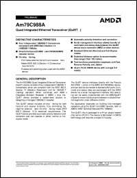 AM79C988AJCT Datasheet