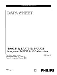 SAA7216HS/C1 Datasheet