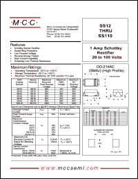 SS110 Datasheet