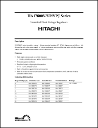 HA17807VP Datasheet