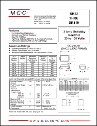 SK32 Datasheet