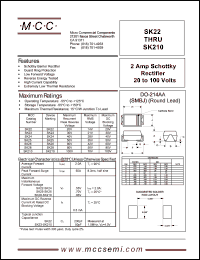 SK28 Datasheet