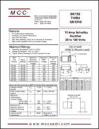 SK1535 Datasheet