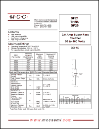 SF22 Datasheet