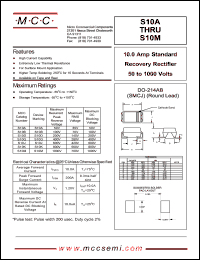 S10G Datasheet