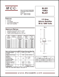 RL257 Datasheet