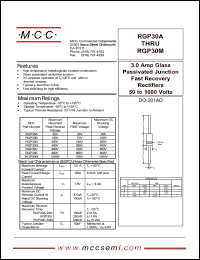 RGP30D Datasheet