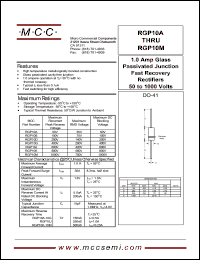 RGP10B Datasheet