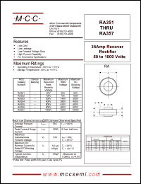 RA355 Datasheet