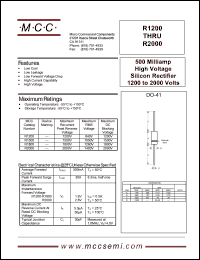 R1800 Datasheet
