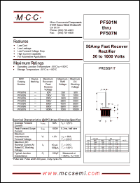 PF502N Datasheet