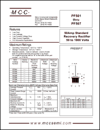 PF504 Datasheet