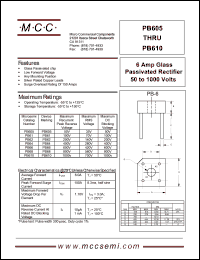 PB64 Datasheet