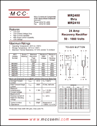 MR2404 Datasheet