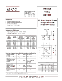 MP251 Datasheet