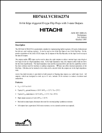 HD74ALVCH16334 Datasheet