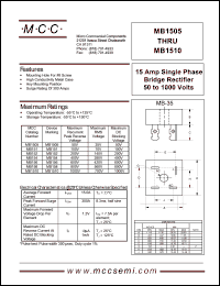 MB154 Datasheet