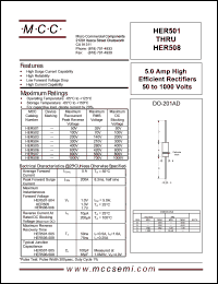 HER504 Datasheet