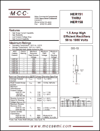 HER155 Datasheet