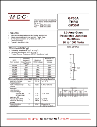 GP30J Datasheet