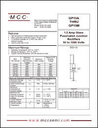 GP15K Datasheet