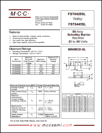 FST8445SL Datasheet