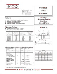FST80100 Datasheet