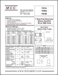 FS1M Datasheet