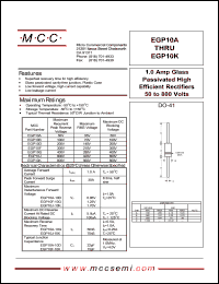 EGP10B Datasheet