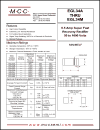 EGL34D Datasheet