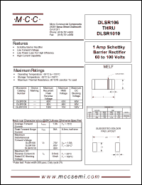 DLSR1010 Datasheet