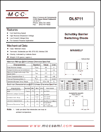 DL5711 Datasheet