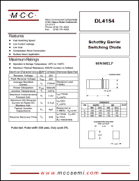 DL4154 Datasheet
