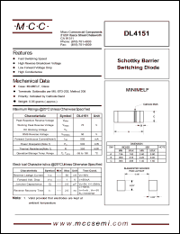 DL4151 Datasheet
