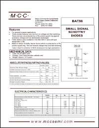 BAT86 Datasheet