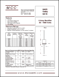 6A8 Datasheet