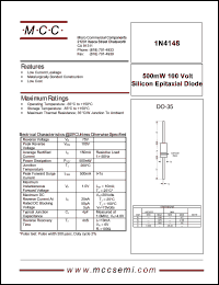 1N4148 Datasheet