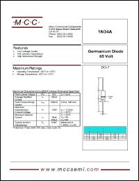 1N34A Datasheet