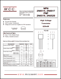 2N6520 Datasheet
